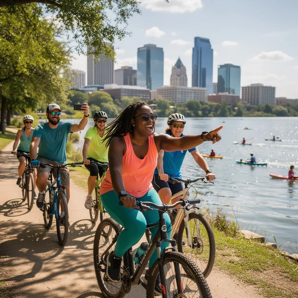Mapa z zaznaczonymi najważniejszymi punktami turystycznymi, ułatwiająca planowanie wycieczek.